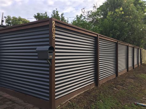 how to build a sheet metal fence|solid metal fence panels.